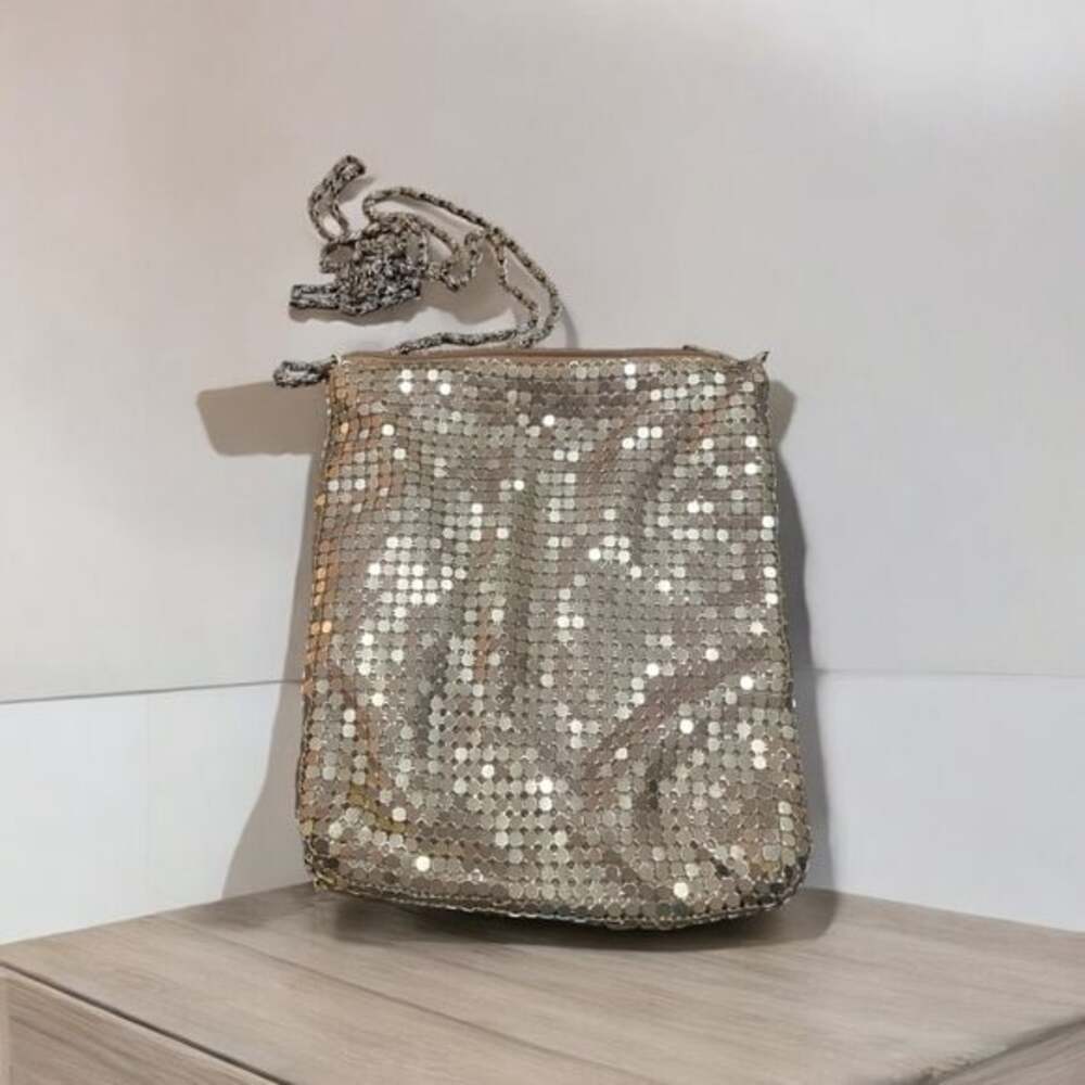 Gold Sequin  Crossbody